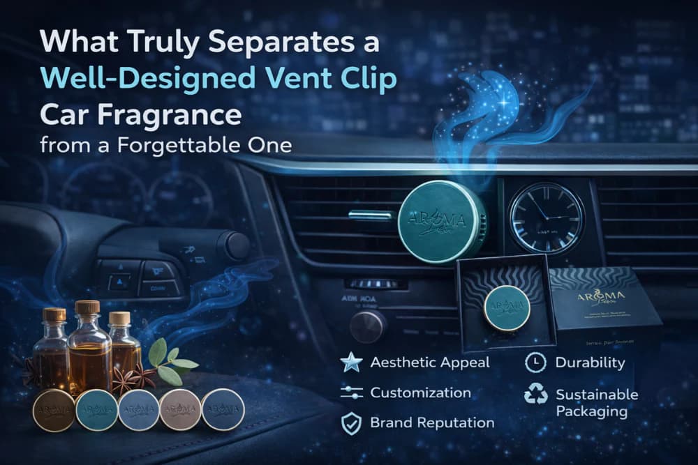 What Truly Separates a Well Designed Vent Clip Car Fragrance from a Forgettable One