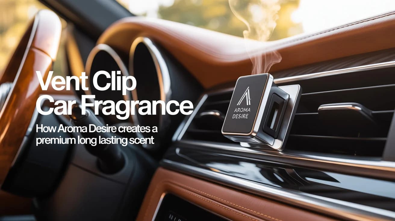 Vent Clip Car Fragrance How Aroma Desire Creates a Premium Long Lasting Scent